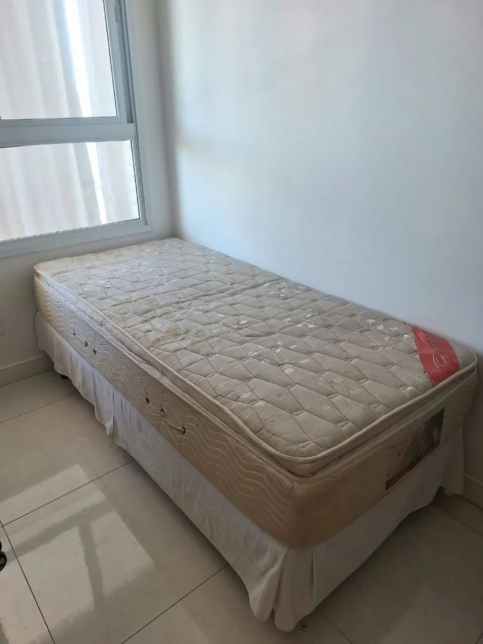 Cama e Colchão box solteiro  - Foto 3