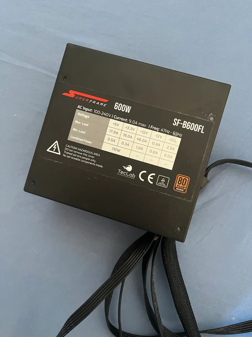 Fonte 600w 80 plus bronze  - Foto 4