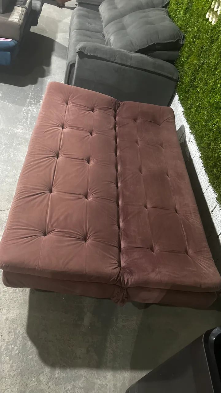 Sofá cama 3 posições Rosê  - Foto 5