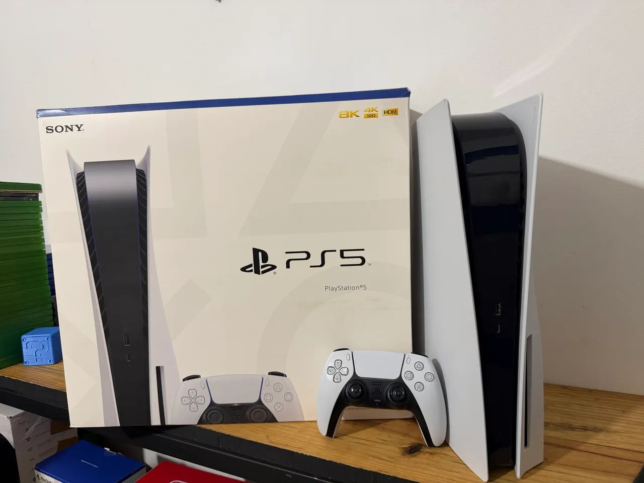 PlayStation 5 Fat 825GB Na caixa com Nf
