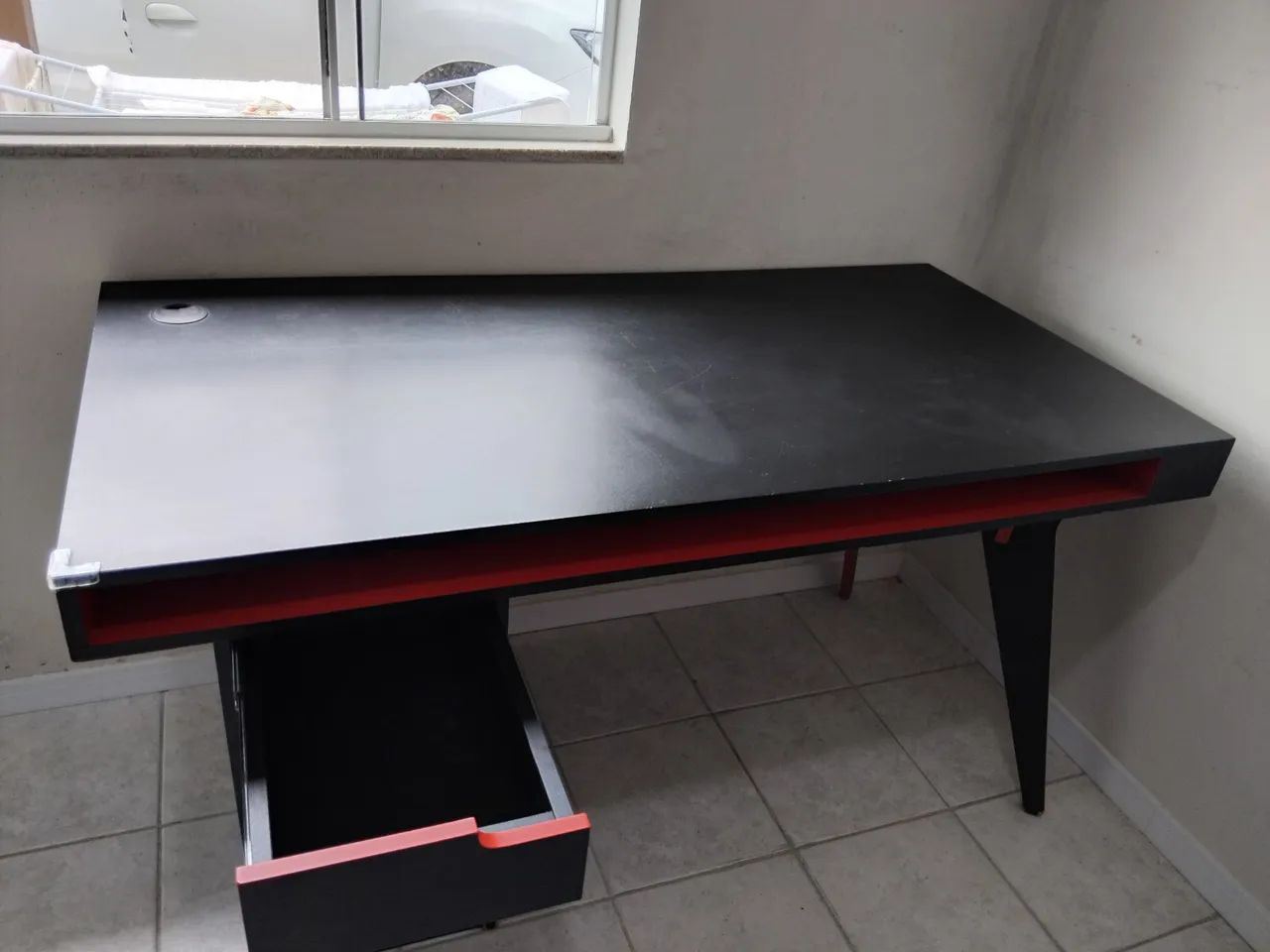Mesa Gamer / Escritório 100% Mdf - Ótimo Estado - Foto 3