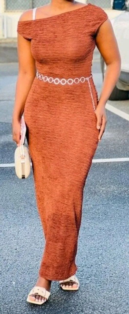 Vestido ciganinha marrom  - Foto 2