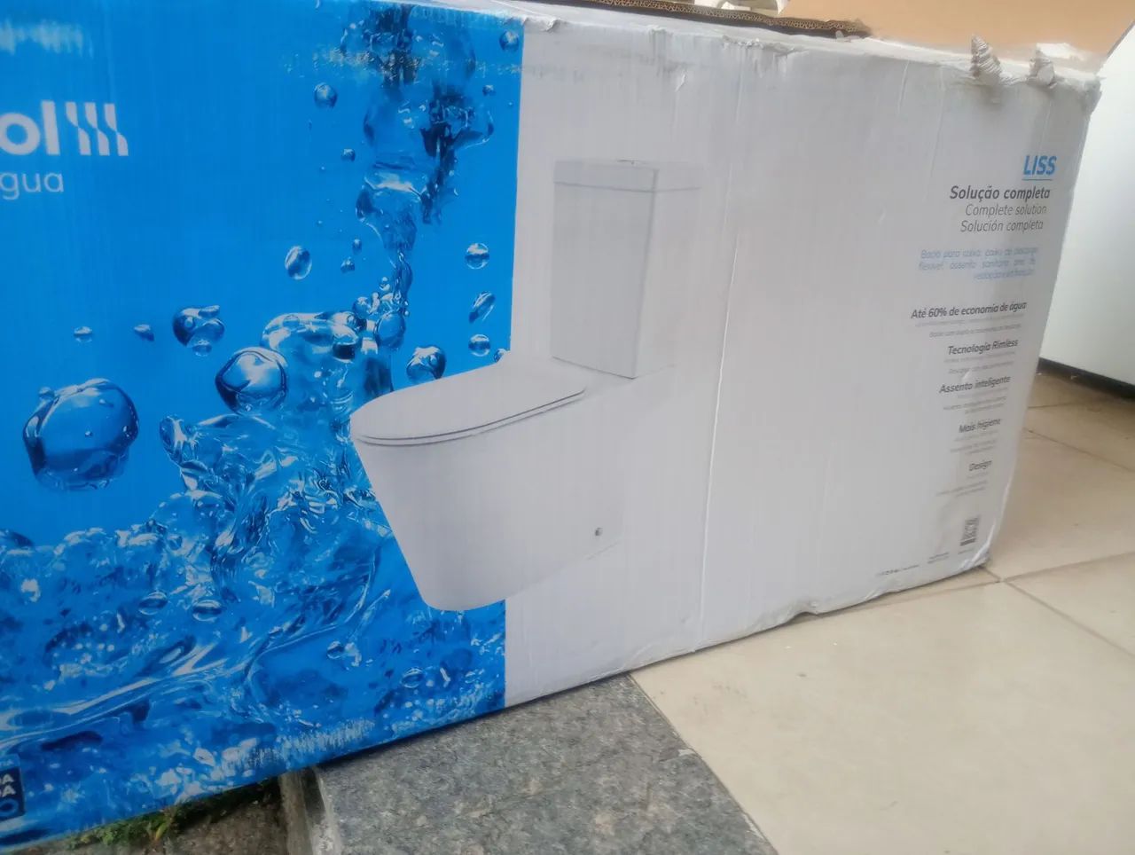 Kit vaso Docol louça liss completo na caixa preço bem abaixo do valor  - Foto 5