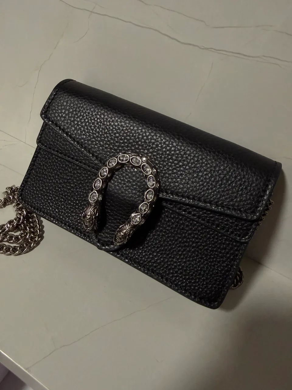 Gucci super mini dionysus preta