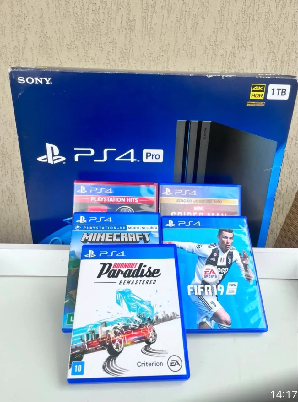 Ps4 com 7 jogos - Foto 3