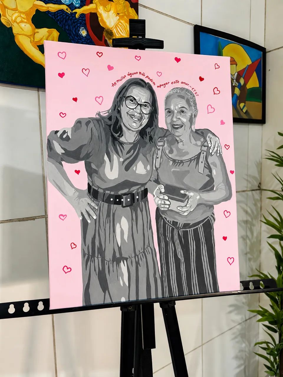 Quadros personalizados em tela