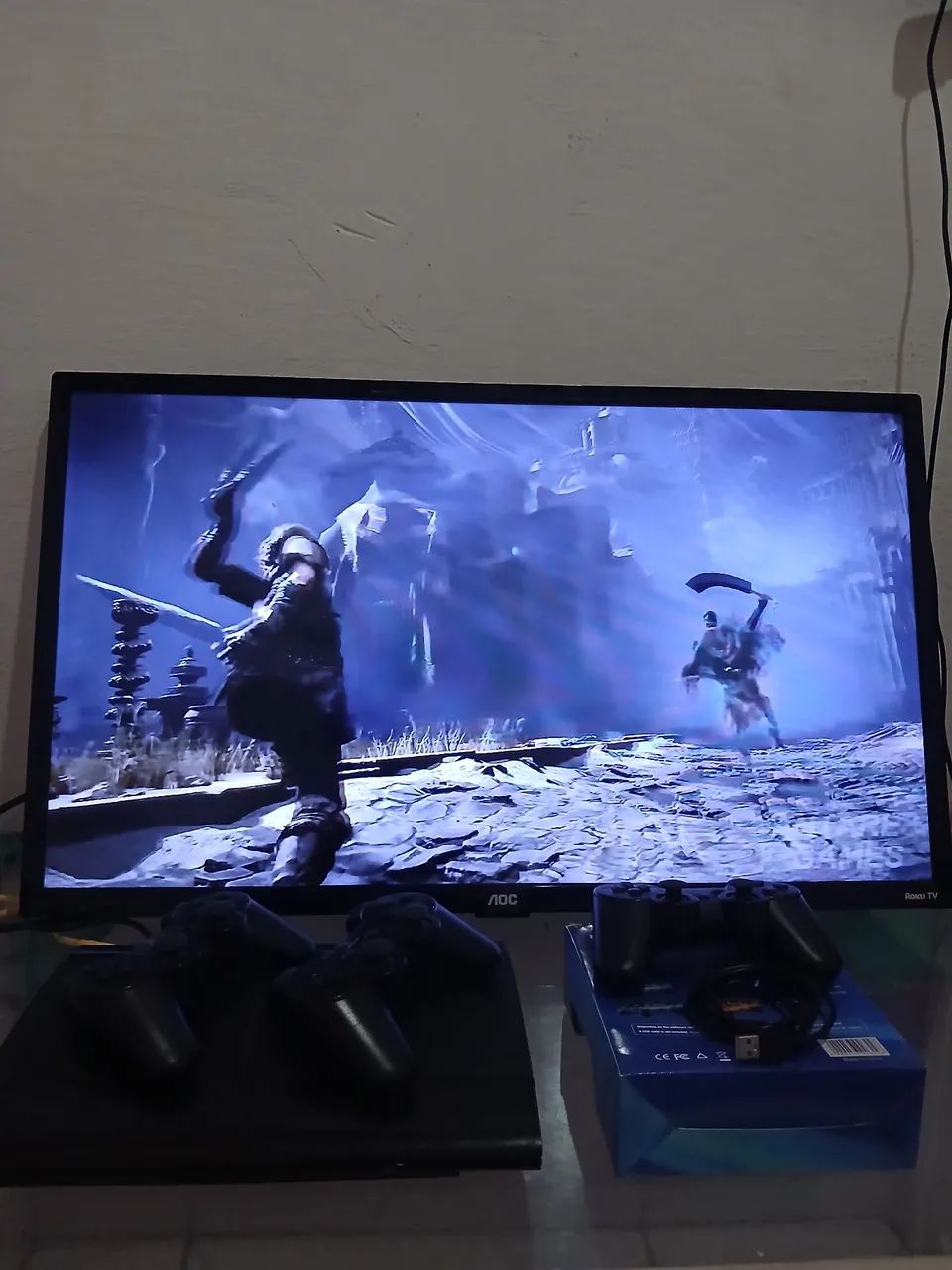 Vendo tv AOC esmart e ps3 - Foto 3