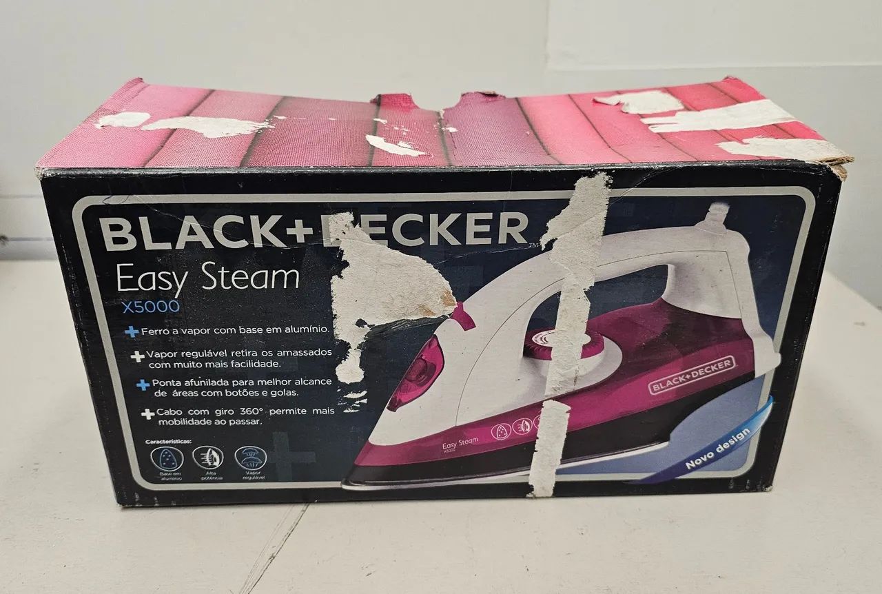 Ferro de passar Black+Decker 110v x5000pb2 - Foto 3