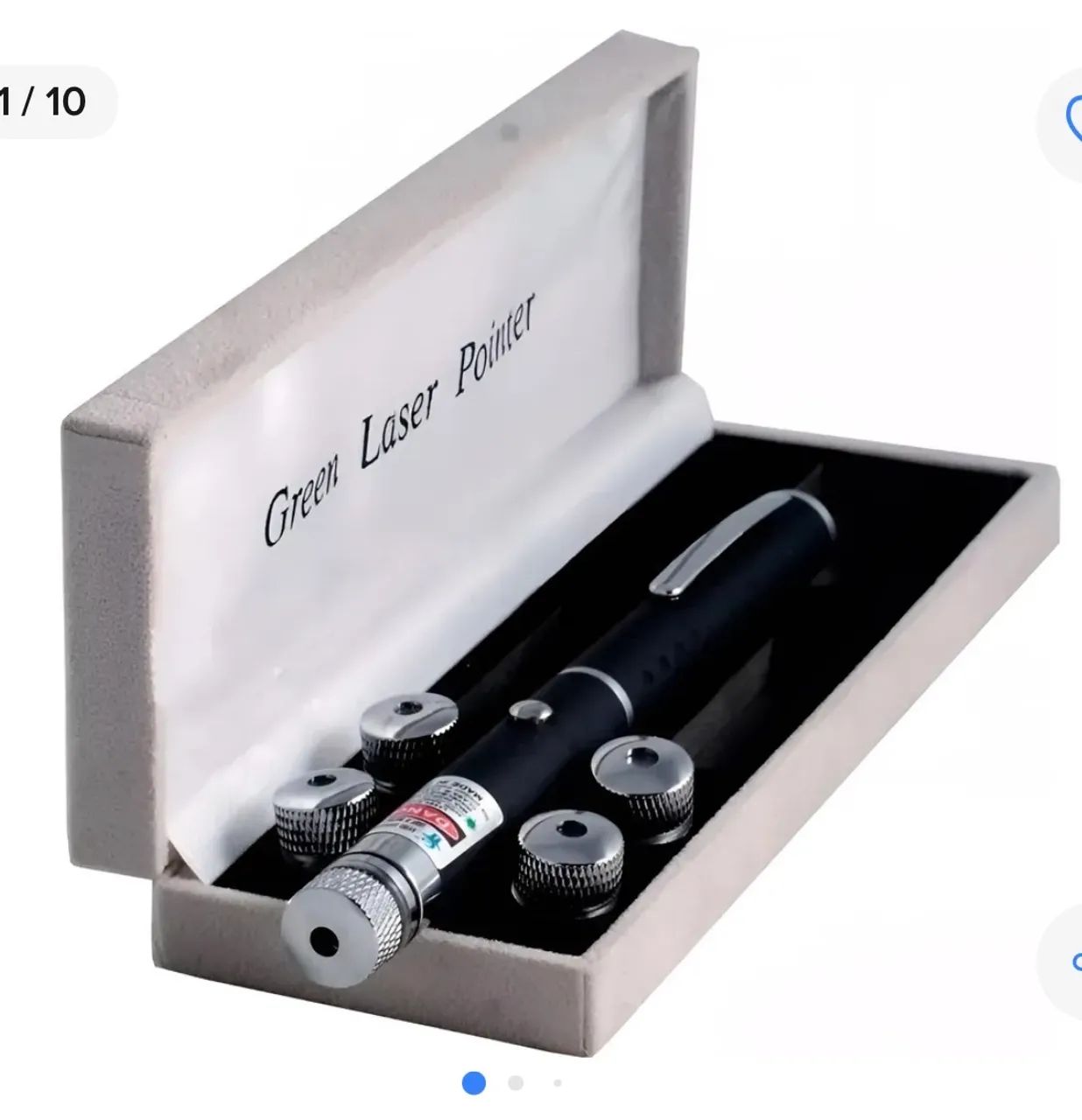 Caneta laser pointer longo alcanço (verde)