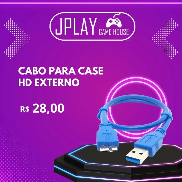 Cabo para case HD externo
