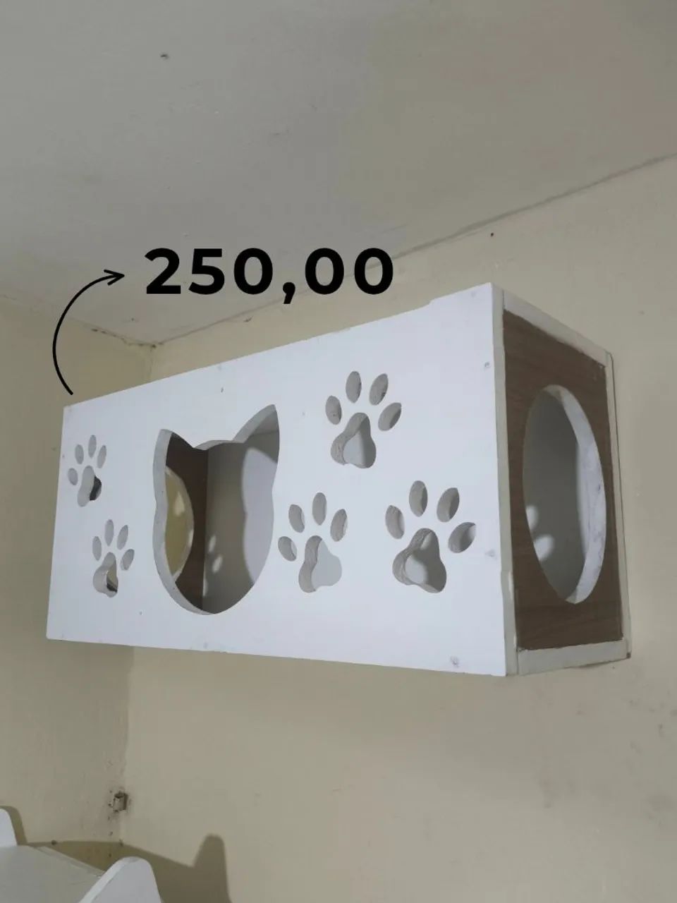 Nicho para gatos 7 pçs MDF 15 mm resistente - Foto 4