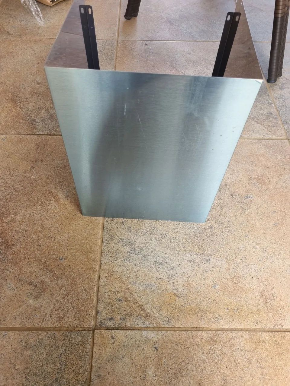Extensor de inox da coifa midea original  - Foto 2