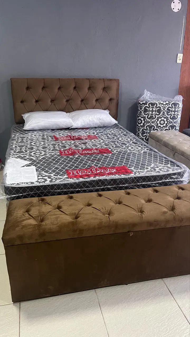 CAMA BOX CASAL NOVA 
