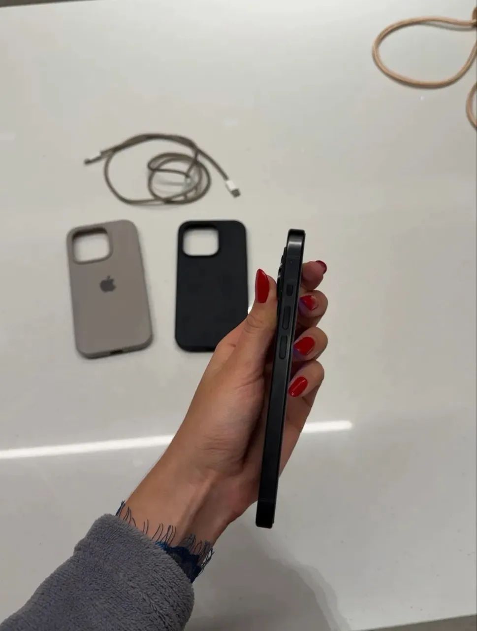 IPHONE 15 PRO - FUNCIONANDO PERFEITAMENTE - Foto 3