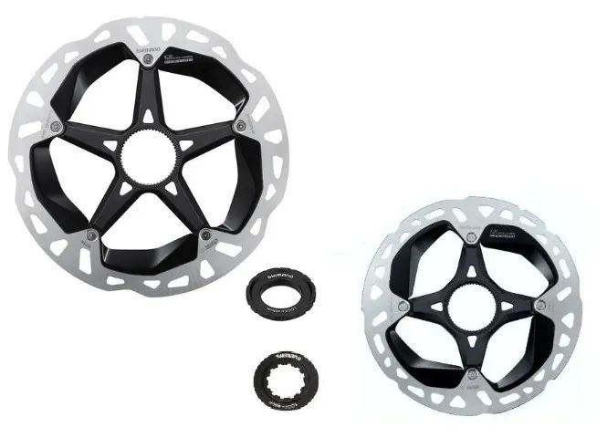 Par Rotores Freio Shimano Xtr Mt900 Icetech Freeza 180/160mm