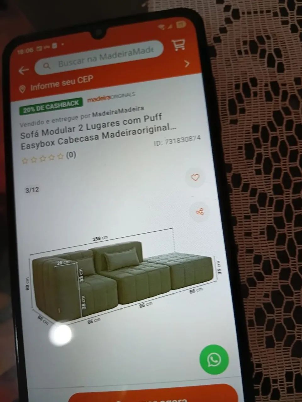 Sofa modular 