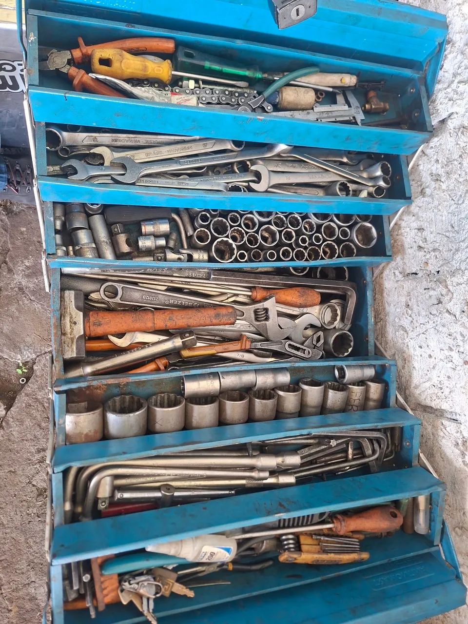 Caixa de ferramentas completa