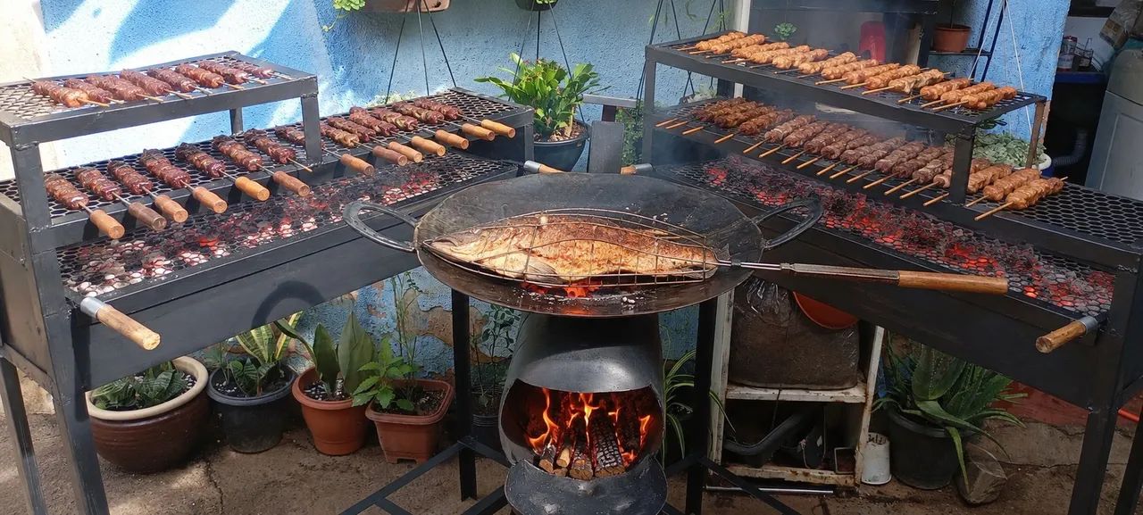 Churrasqueiras pra comércio ou residência 