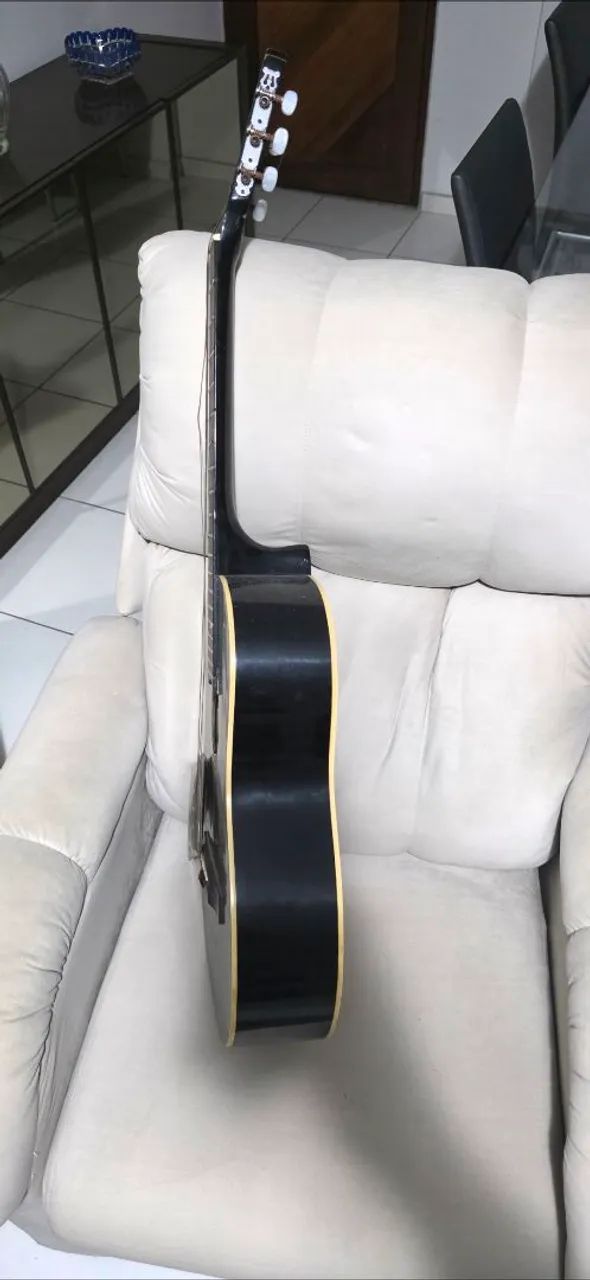 Violão Giannini Preto Clássico - Ótimo Som e Conservação - Foto 2