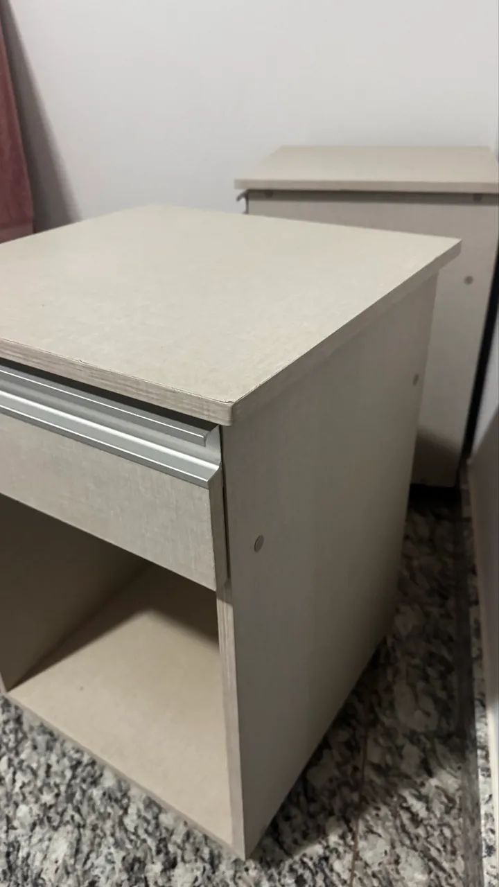 Mesa de cabeceira acabamento Linho - Foto 4