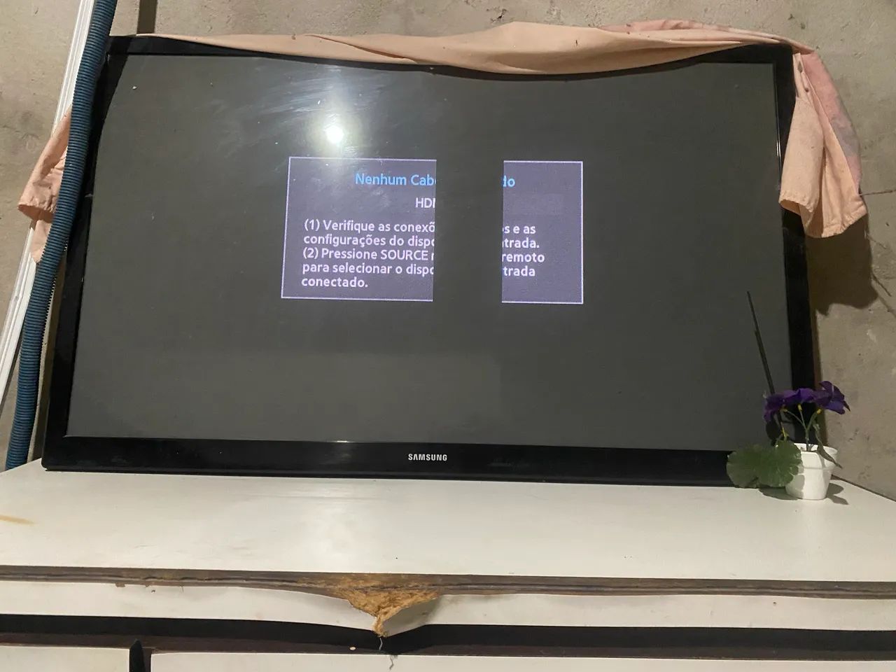 Vendo tv Samsung com defeito  - Foto 2