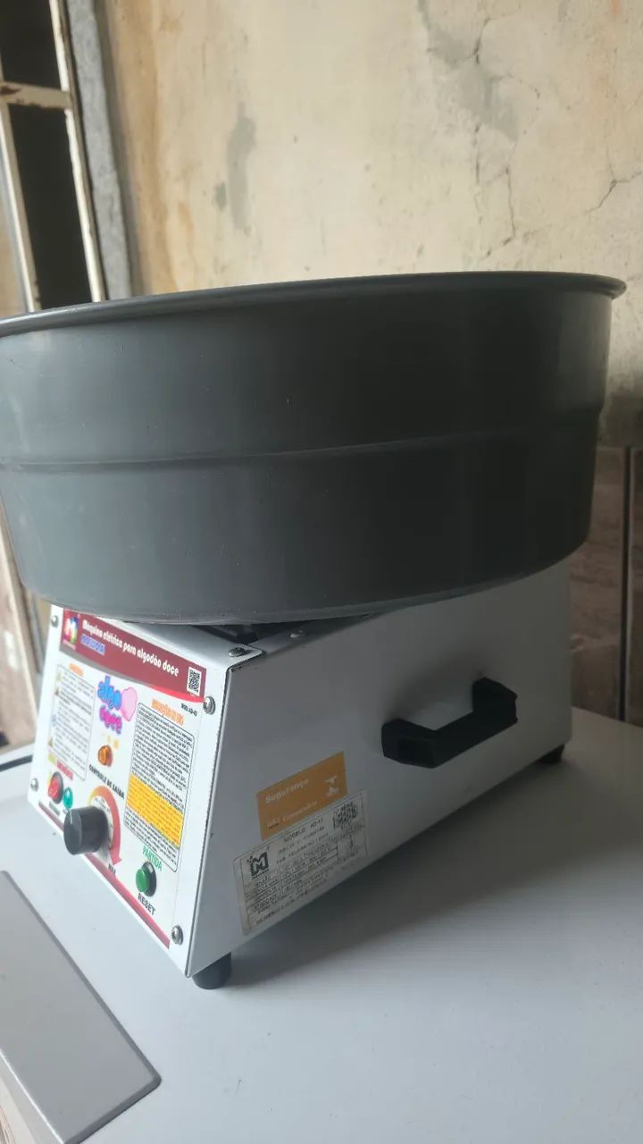 Máquina de algodão doce profissional  - Foto 3