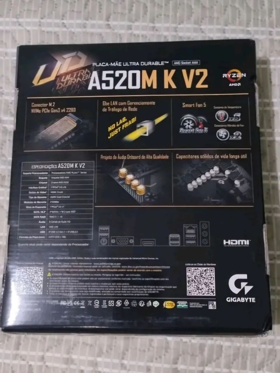 Placa mãe A520M k v2 rev 1.1  - Foto 2