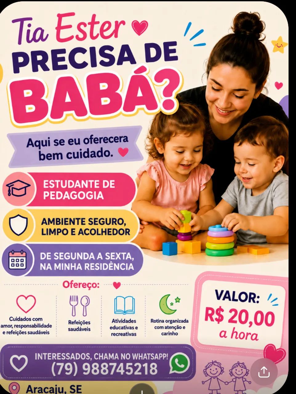 Serviço de babá 