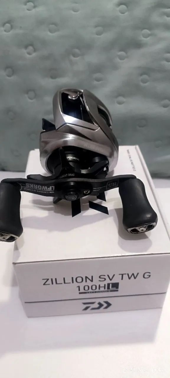 CARRETILHA DE PESCA DAIWA ZILLION SV TW G 100 HL 7.1.1 UPGRADE
