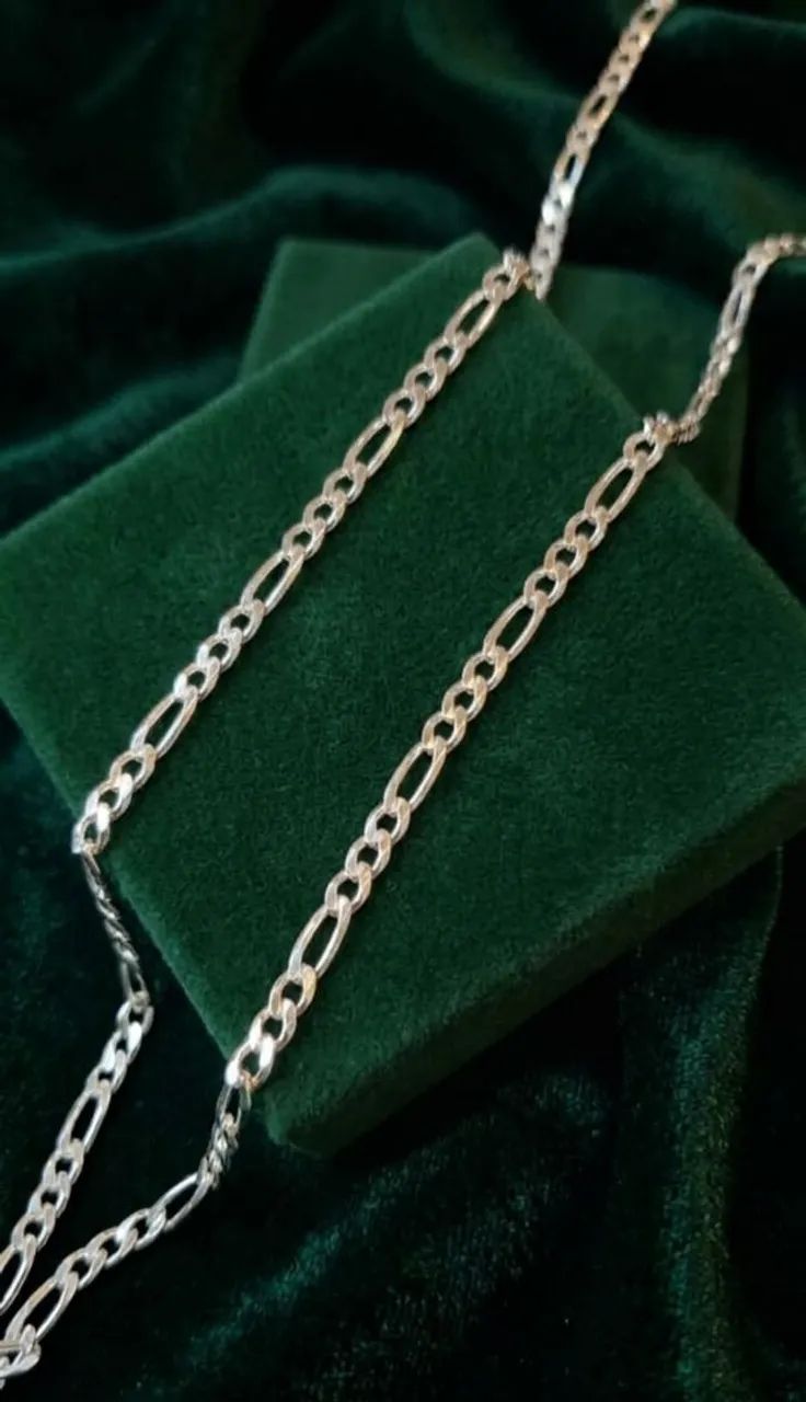 Corrente masculina prata 925
