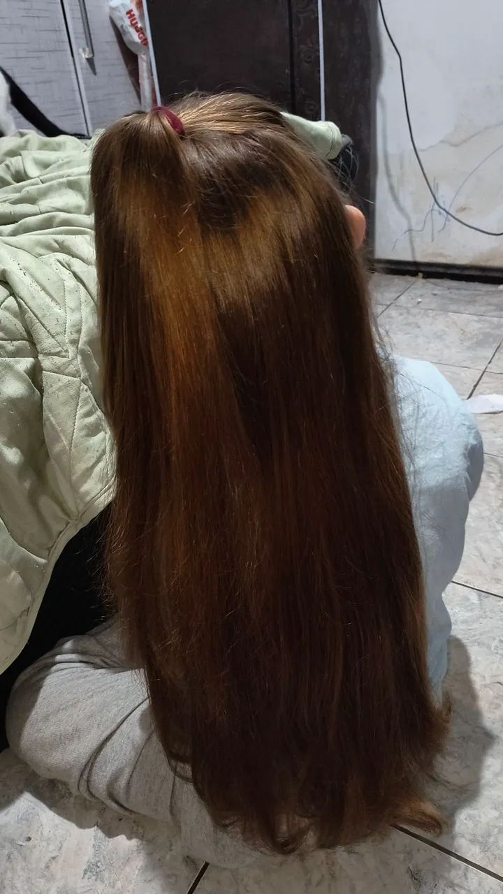 Cabelo humano infantil  - Foto 2