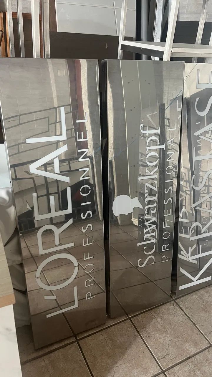 Placas decorativas para salão de beleza - Foto 2
