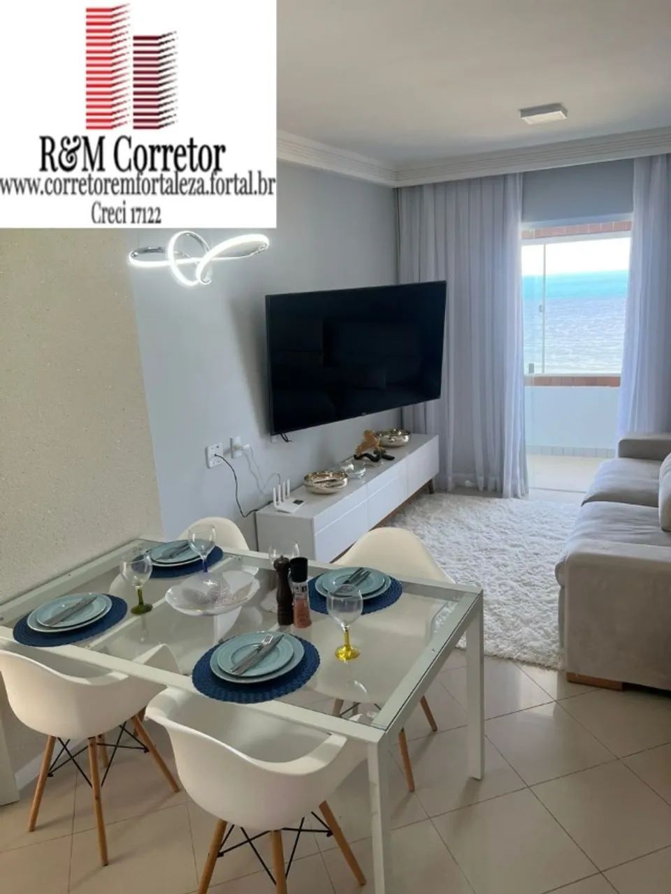 Apartamento por temporada a partir R$ 220,00 na praia do Futuro em Fortaleza-ce - Foto 8