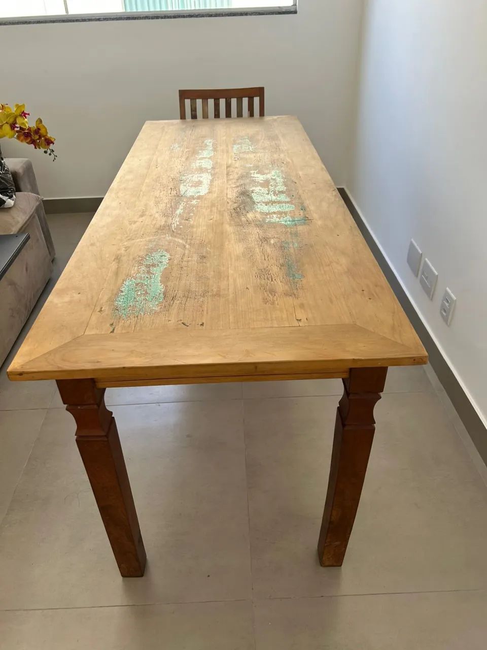 Mesa madeira de demolição  - Foto 4