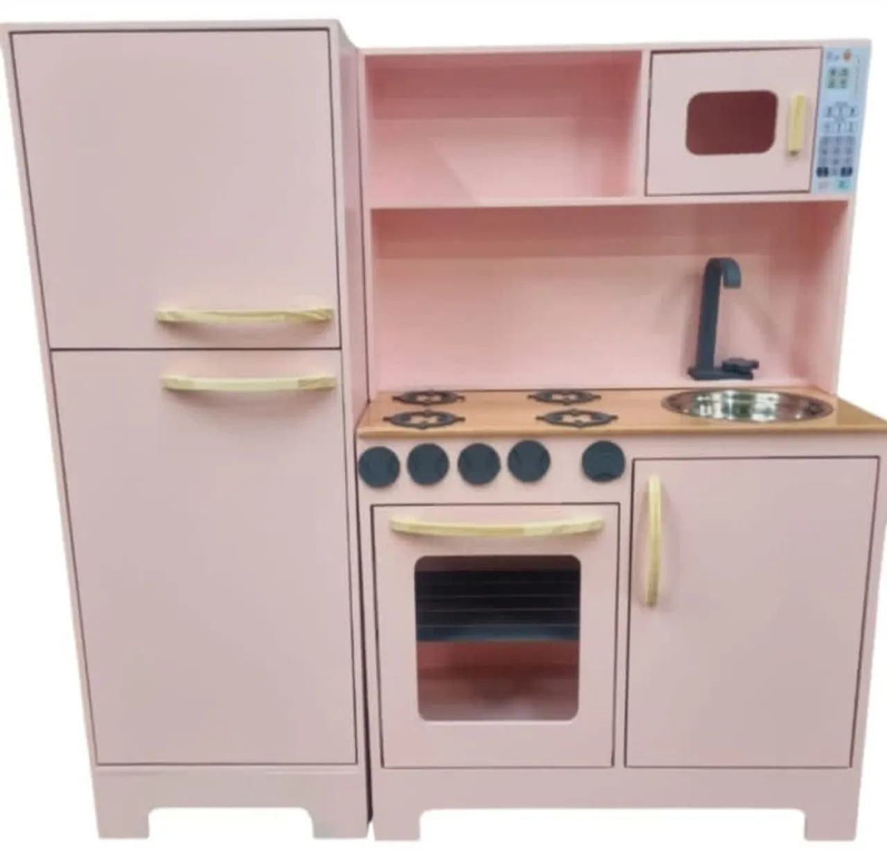 Conjunto cozinha e geladeira infantil  - Foto 4
