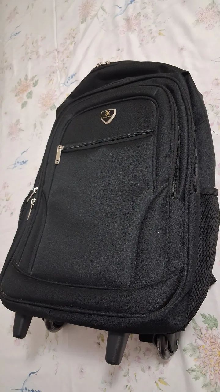 Mochila executiva com rodinhas - Trees-Wind - Foto 3