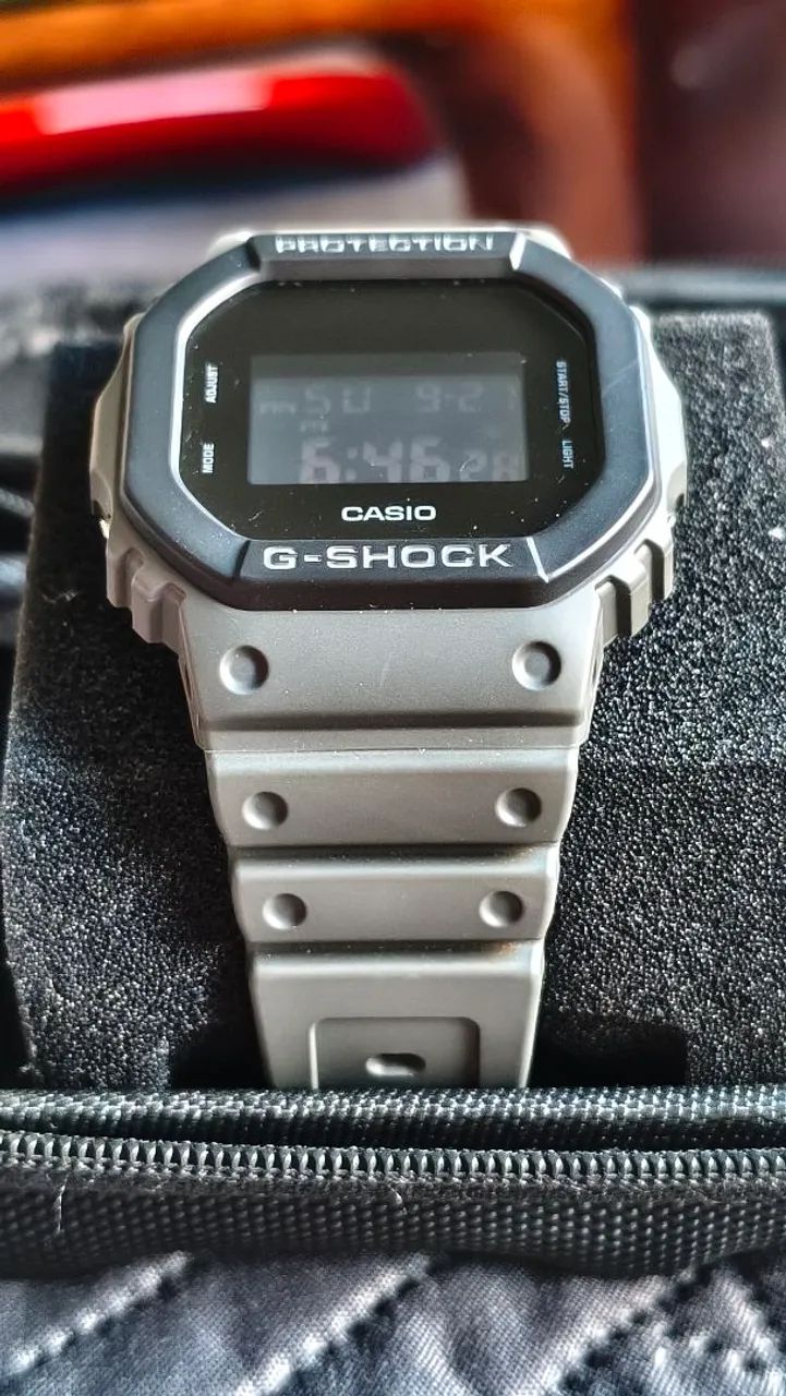 Relógio Casio G-Shock DW5610uu Cinza<br><br>DW5610uu Cinza - Foto 3