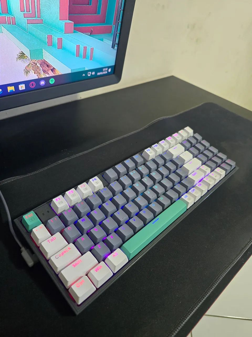 Teclado Machenike K500 90% - Foto 4