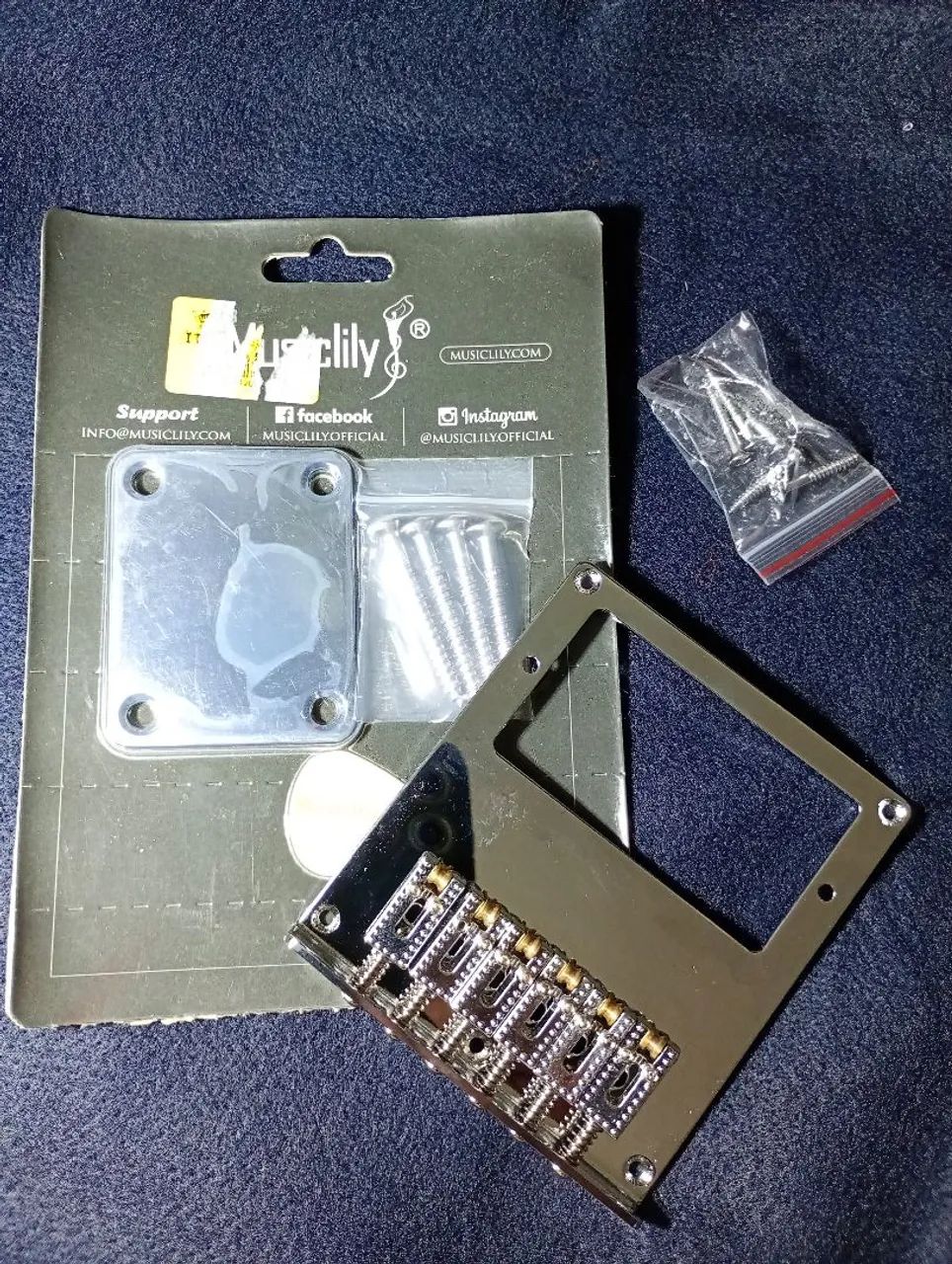 Ponte Telecaster + neck plate