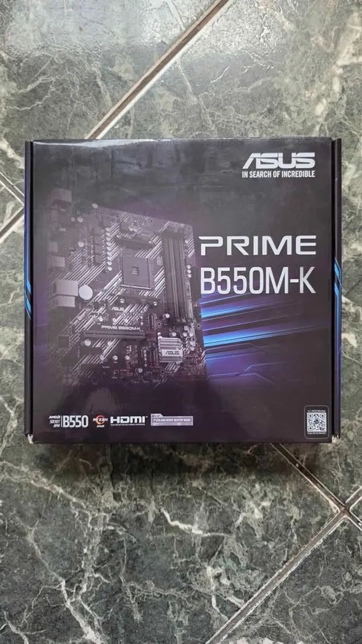 PLACA MÃE l B550M-K ASUS PRIME 