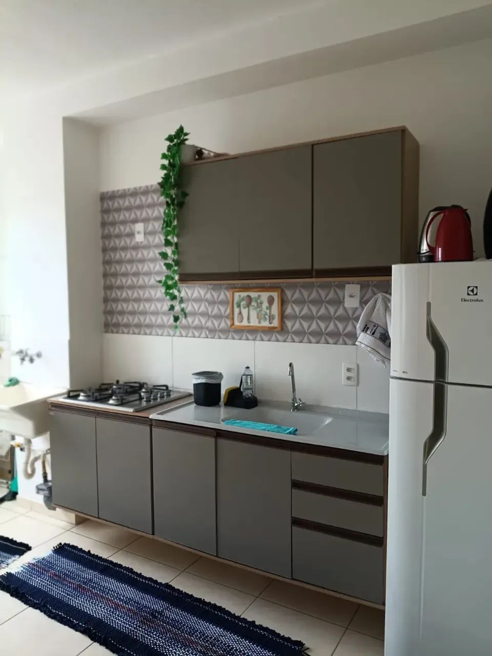 apartamento mobiliado para alugar com 2 quartos no coxipo