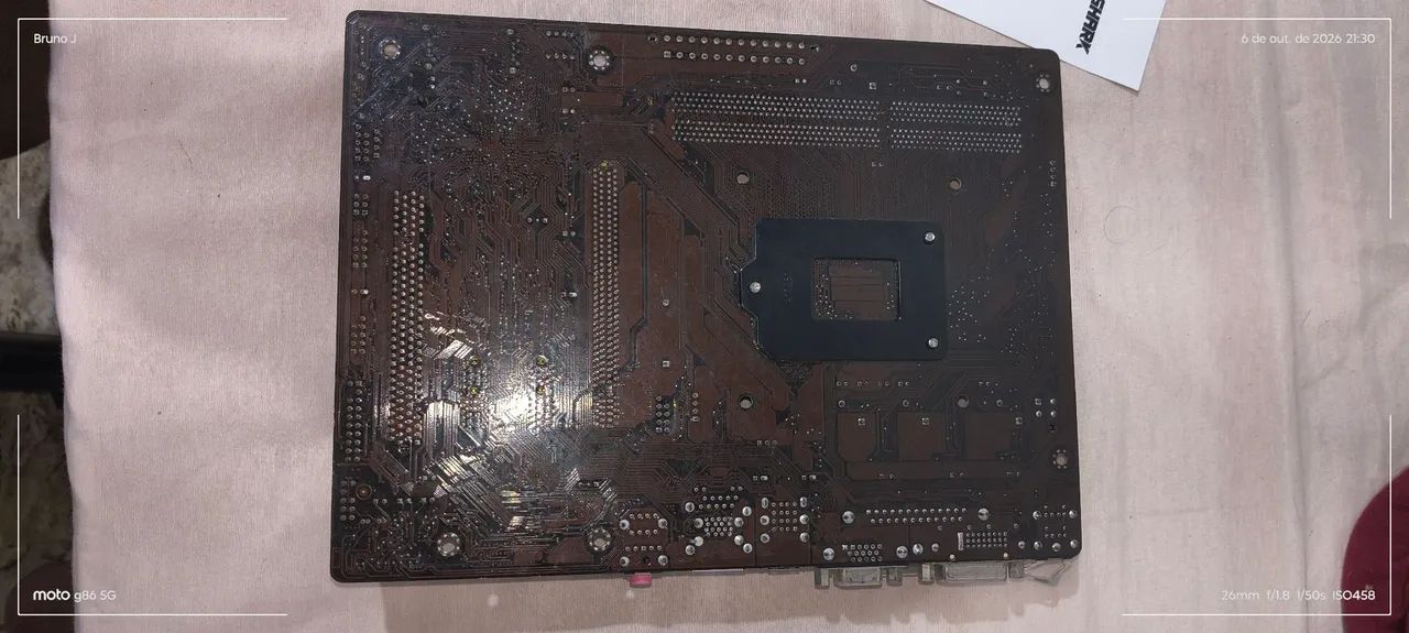 Placa mãe h81m-c (defeito) - Foto 4