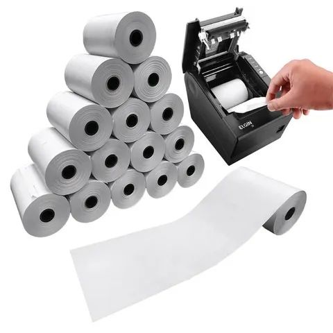  Bobina Térmica 80x40 Caixa Com 30 Bobinas *NOVA* - Foto 2