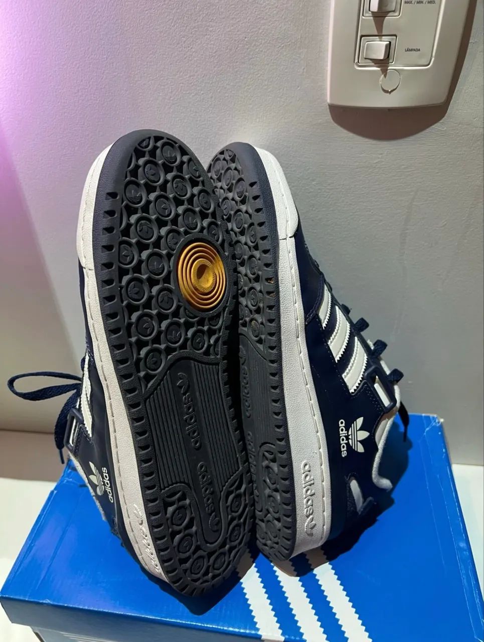 Adidas forum low cor Indigo Blue/white 38 Original - Foto 2