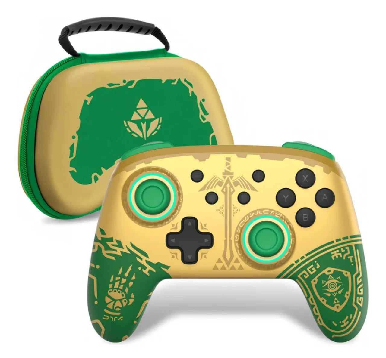 Pro Controller IINE para Nintendo Switch Edição Zelda - Wireless com Case [Novo] - Foto 3