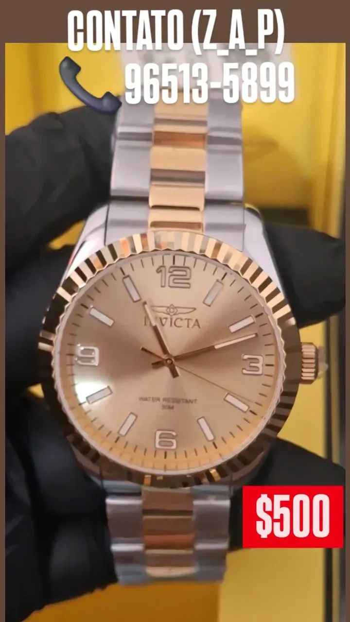 Relógio INVICTA OFICIAL COM CAIXA ORIGINAL + CERTIFICADO  - Foto 2