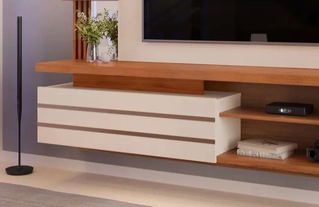 Painel Suspenso P/TVs Até 55 Polegadas 1.60M. Produtos Novos Direto de Fábrica. - Foto 5