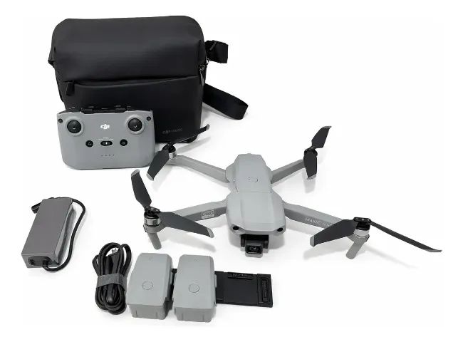 Drone Dji Mavic Air 2 Combo Fly More Cinza (Usado)