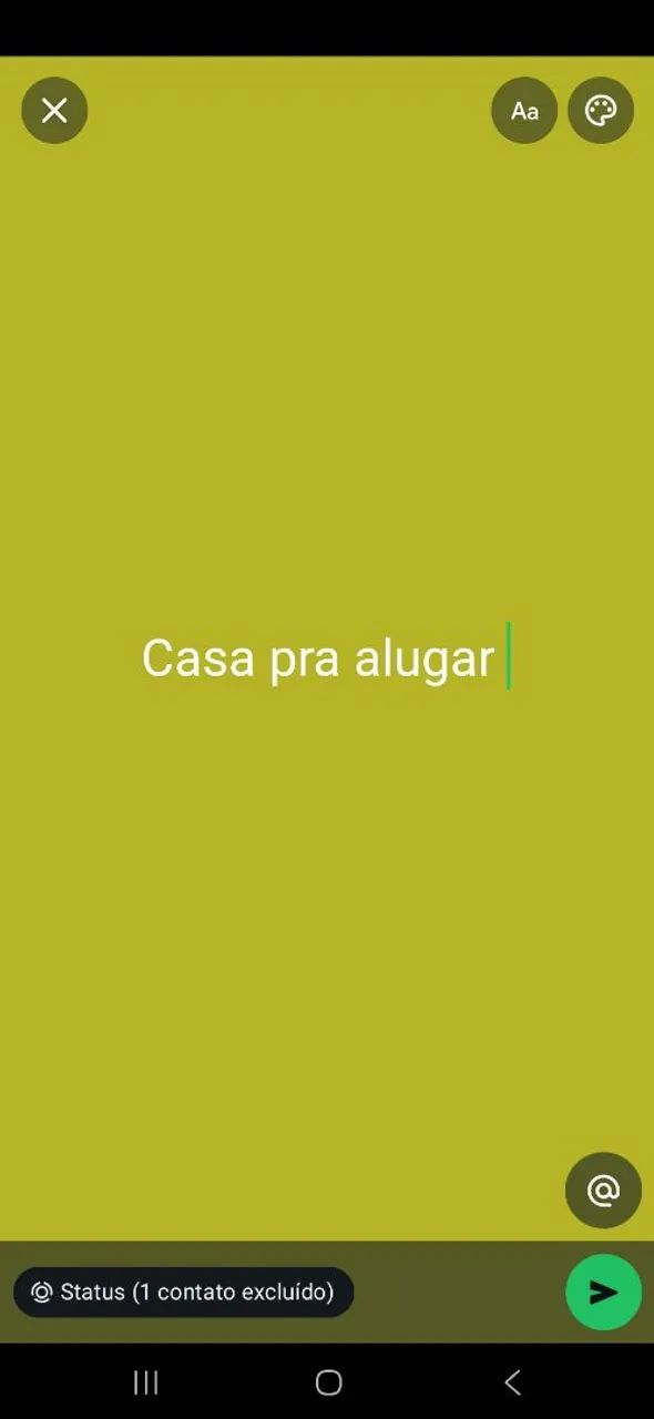 Estou procurando de casa pra alugar 