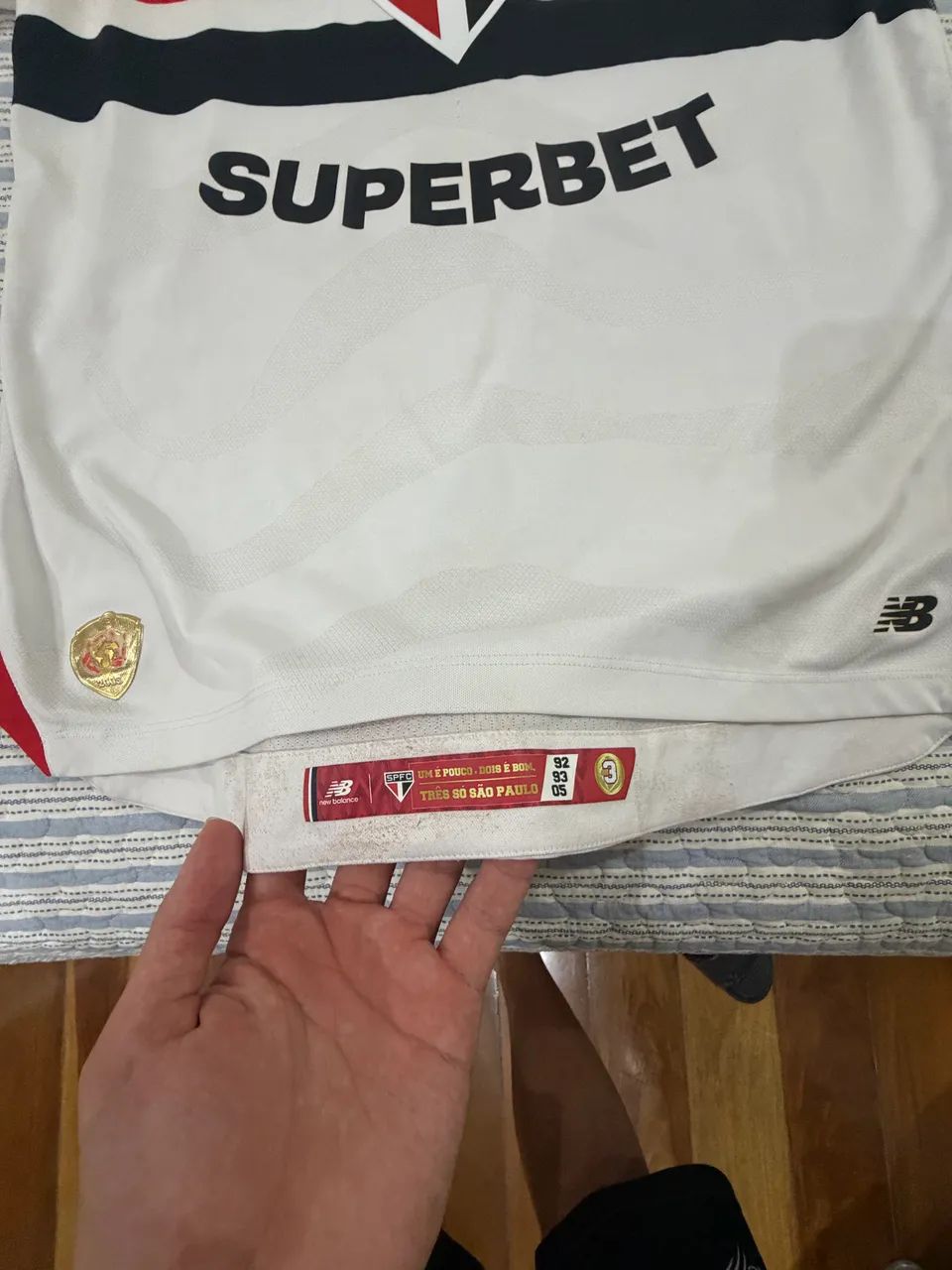 camisa oficial são paulo  - Foto 4